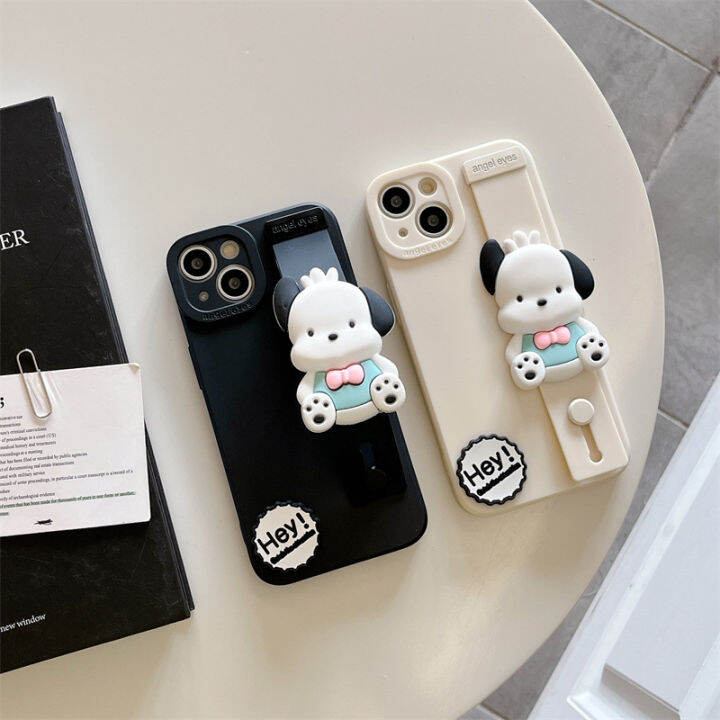 สายรัดข้อมือ-sanrio-เคสใส่โทรศัพท์-pochacco-สำหรับ-huawei-p50-p60-p40-lite-nova-11-10-pro-8-9-6-se-7i-8i-y61-y90-y70-5t-y6p-y7p-y9a-y7a-y9-prime-honor-x8-3d-น่ารัก-x7a-x9a