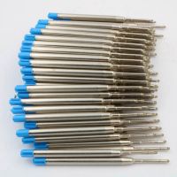 Wholesale 100pcs Ball point pen Stationery Blue Pen Refills Pens