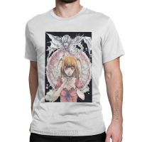 Men Darkest Misa Death Note T Shirt Pure Cotton Tops Funny Classic Short Sleeve Crew Neck Tees 2Xl 3Xl T-Shirts 【Size S-4XL-5XL-6XL】