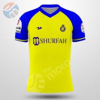 New FashionBaju Tshirt Jersey AL-Nassr Fc Pria Lengan Pendek Full Printing Sublime  The MORO 2023