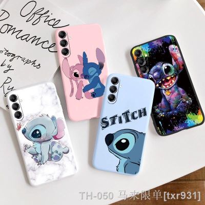 【LZ】☃☑♂  For Samsung Galaxy A14 Disney Cartoon Lilo   Stitch Case Silicone Phone Cover For Samsung A 14 A 1 4 6.6 Fundas Couqe Bumper