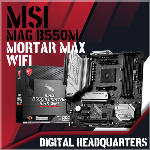 MSI MAG B650M B550M MORTAR MAX WIFI AMD Socket AM5 Motherboard Lazada