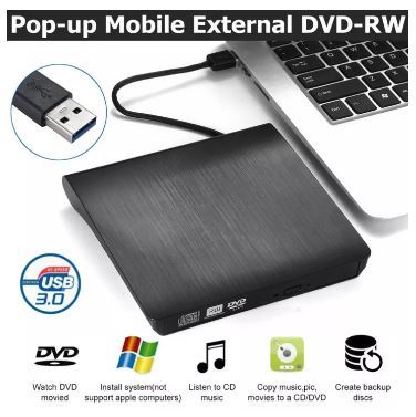 external-ยูเอสบี3-0ภายนอกความเร็วสูง-dvd-rw-cd-dvd-imac-asus-lenovo-acer-dell-สําหรับคอมพิวเตอร์-สีดำ