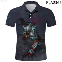 【high quality】  2023 New Summer 3d Printed Games Dota 2 Polo Shirt Men Fashion Camisas Streetwear Casual Harajuku Hombres Short Sleeve Ropa De S-6XL