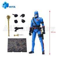 HIYA 1/18มินิซีรีส์ตุ๊กตาขยับแขนขาได้4นิ้ว,สั่งล่วงหน้า JOE Cobra Commander อนิเมะสำหรับ Gratis Ongkir ของขวัญ