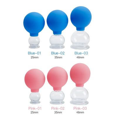 ‘；【-； Round Cans Massage Body Cups Vacuum Cupping Glasses  Skin Lifting Massage Body Cups Anti Cellulite Chinese Cupping Therapy