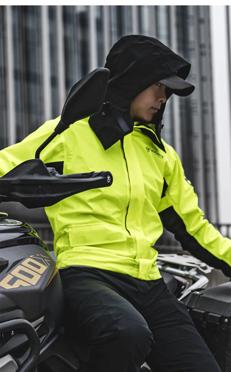 Waterproof Motorcycle Rain Suit RaincoatRain Pants Poncho Motorcycle   DAMOTOGEAR