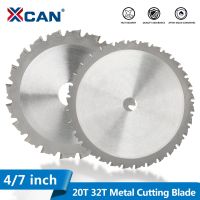 XCAN Metal Cutting Blade 4"/7" 20T 32T Circular Saw Blade For Aluminum Iron Steel Metal Cutting Disc Carbide Saw Blade