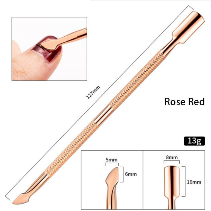 belle-cuticle-nail-pusher-ช้อนเล็บเล็บ-pusher-scraper-remover-สแตนเลส