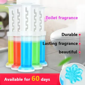 Toilet Cleaning Gel, Flower Stamp Toilet Gel, Flower Fragrance