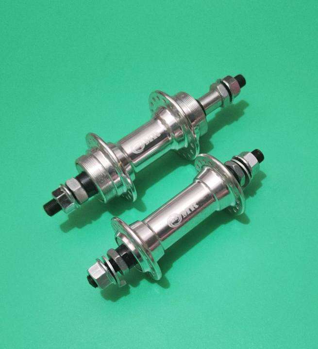 Cod MR ALLOY Bike Hubs Set Nut Type Front And Rear Hub For Universal ...