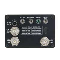 USOTA-ATU USDX SDR Transceiver All Mode 8 Band HF Ham Radio QRP CW Transceiver ATU-100 Antenna Tuner Dual-Screen Display