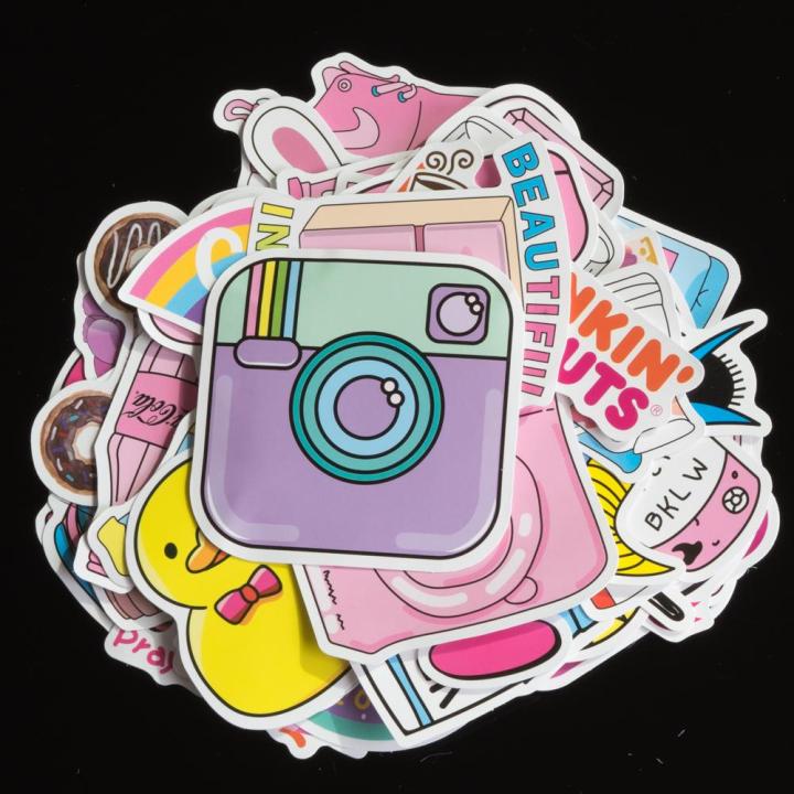 Polaroid Stickers, Redbubble