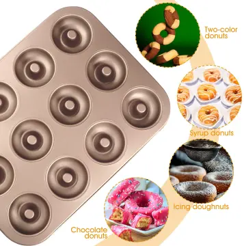 Silicone Molds for Chocolate, Candy, Jelly, Ice Cube Dog Treats Silicone  Baking Mold Molds Set for Cupcakes,Muffins,Soap Nonstick Silicone Donut Baking  Mold 