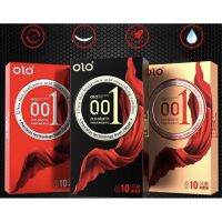 ถุงยางอนามัย Olo มีให้เลือก 3 สี (10 ชิ้น / 1 กล่อง) ขนาดบางเฉียบ 0.01 มม โฉมใหม่