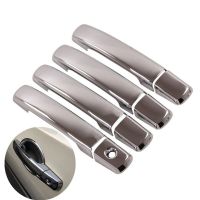 Chrome Car Door Handle Cover Decor Trim สติกเกอร์สำหรับ Kia Soul 2014-2018อุปกรณ์จัดแต่งทรงผม