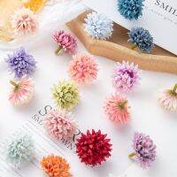 hotx【DT】 50PC Artificial Flowers Scrapbook Diy Wedding Garden Arch Decorations for Fake Silk Carnation