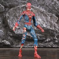 Zombie Spider Man 7" Action Figure KOs Toybiz Marvel Select Diamond DST Toys Doll What If Zombies Super Hero