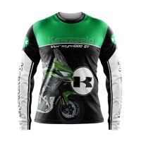 Baju เสื้อยืดแขนยาว ลาย kawasaki versys 1000gt สําหรับขี่รถจักรยานยนต์