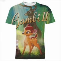 2023 NEW Jersey Bambi t Shirts 3d Tshirt Men Women Short Sleeves Tops Cool Print Summer Fashion T-shirt fashion