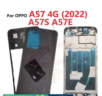 ปลอกหุ้มสำหรับ OPPO ฝาหลัง A57 4G A57S A57E เฟรมกลางเฟรมด้านหน้า