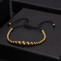 [COD] 2022 and cross-border stainless steel jade thread weaving all-match fashion non-fading beaded bracelet