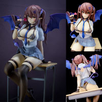 22cm PVC Rumiru Girl Action Figure Natural Pink Cat Demon Girl 1/6 Collectible Model Toy Doll Gifts