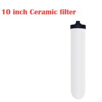 Lennie1 10 inch Ceramic Filter Kitchen Household Water Activated Carbon Cartridge Washable Purifier Replacement Element