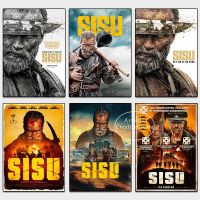 Sisu Action War โปสเตอร์ภาพยนตร์-ภาพวาดผ้าใบสมัยใหม่พิมพ์โปสเตอร์สำหรับห้องนั่งเล่น Cinema โซฟา Wall Art - Home Decor รูปภาพ Gift