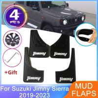 ✑☑4ชิ้นสำหรับ Jimny JB64W JB74W 2019 2023ที่กันขอบล้อบังโคลนหลังด้านหน้าบังโคลนอุปกรณ์เสริมยาม