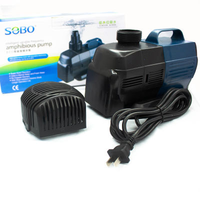 ปั๊มน้ำประหยัดไฟ SOBO BO-8000A ECO Water Pump 60 W ปั๊มน้ำพุ ปั๊มน้ำตก ปั๊มแช่ ปั๊มบ่อปลา BO8000A