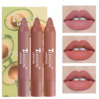 TEAYASON 3pcs/set Lipstick Pen Box Small Matte Lip Liner Long Lasting Waterproof No Fade Popular Makeup Portable