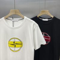 Correct Version Stone Island pointer cross loose foreign trade half-sleeved T-shirt short-sleeved T-shirt