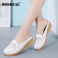 DOSREAL ผู้หญิงรองเท้าผู้หญิงรองเท้าหนังแท้รองเท้าขายร้อน loafers บัลเล่ต์แบนรองเท้า