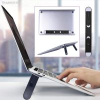 ☈♣ Portable Laptop Stand Plastic Foldable Notebook Support Laptop Base Macbook Air Pro Huawei Dell Acer Holder Adjustable Bracket