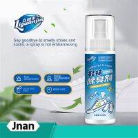 Jnan 100มล. รองเท้าและระงับกลิ่นถุงเท้าสเปรย์ป้องกันการรีเฟรชแบคทีเรียระงับกลิ่นรองเท้ากลิ่นชาเขียวกลิ่นสดชื่น (พร้อมส่ง + รหัส)