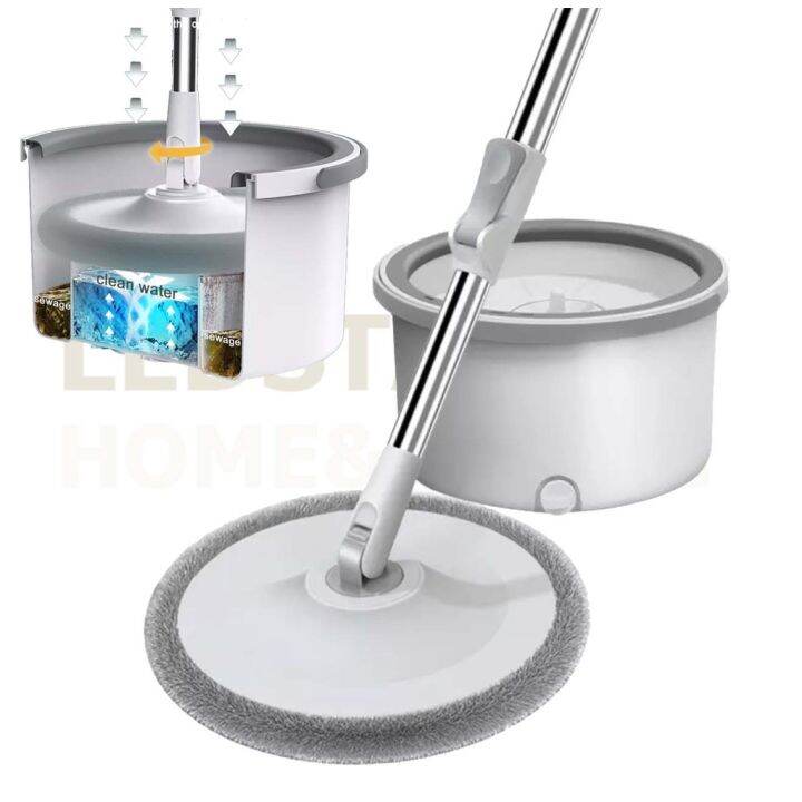 Magic Mop 360 degree automatic rotation double drive mop spinning mop
