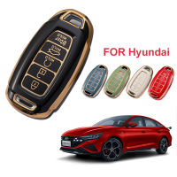 TPU กรณีกุญแจรถสำหรับ Hyundai Palisade Grandeur Azera Elantra GT Kona 2018 2019สมาร์ทระยะไกล Fob ที่ครอบอุปกรณ์เสริม