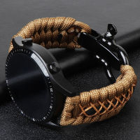 20/22mm Strap For Samsung Galaxy Watch 4 5 40mm 44mm Pro 45mm Watch4 Classic 46mm 42mm Outdoor Bracelet For Huawei Band 24MM Straps