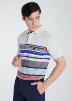 เสื้อโปโลแขนสั้นผู้ชายมีกระเป๋า Maximo Dente คอปก ลายริ้ว คลาสสิค สไตล์ยุโรป สำหรับผู้ใหญ่ รุ่น CV-59-2 เริ่มตั้งแต่Size S-8XL (jumbo)