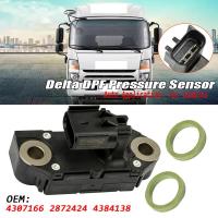 1 PCS Car Engine EGR Delta DPF Exhaust Differential Pressure Sensor 4307166 2872424 4384138 Replacement for Cummins ISX ISB 6.7L ISF 3.8