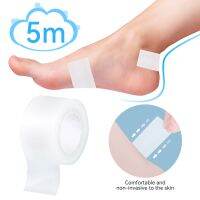 1 Roll Anti-Wear Pe Heel Sticker Tape Heel Patch Protector Waterproof First Aid Blister Foot Pad Heel Inserts Grips 5m X 2.5cm