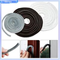 3/5M Wall Home WindproofแปรงแถบประตูGadgets Pile Weatherstripแถบปิดประตูและขอบยางติดหน้าต่างSelf Adhesive