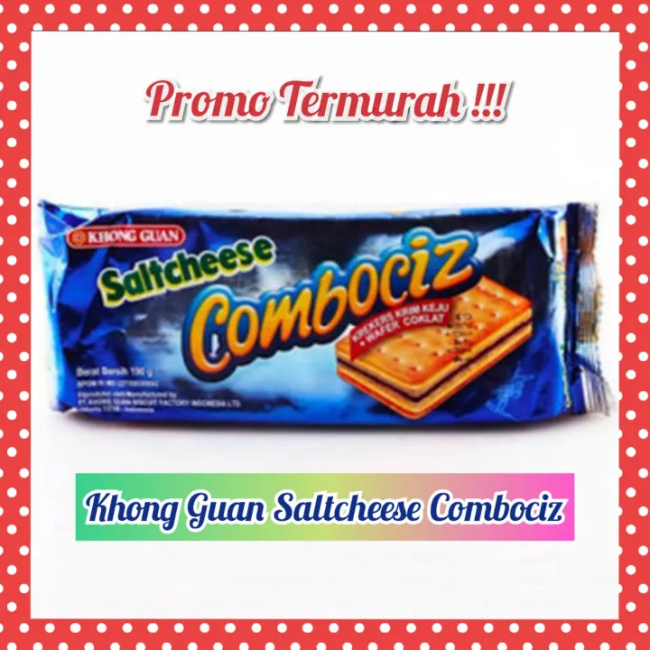 SALTCHEESE COMBOCIZ KHONG GUAN 175 GRAM GR KREKERS KRIM KEJU DENGAN ...
