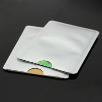 【CW】☸℡  New 10pcs Credit Card Protector Sleeves Blocking ID Holder Foil Shield SCI88