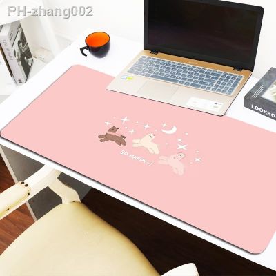 Gamer Cabinet Games Aesthetic Office Accessories Cute Mouse Pad Kawaii Desk Mat Mousepad Anime Computer Desks Keyboard Gaming Pc