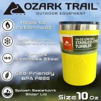 แก้วozarktrail แก้วน้ำสแตนเลส แก้วน้ำเก็บอุณ หภูมิ แก้วน้ำเย็นนาน Ozark trail low ball 10oz แก้วน้ำสแตนเลสเก็บความเย็น แก้วน้ำสแตนเลส