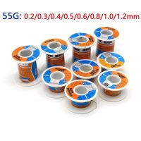 MECHANIC 55g Solder Wire Reel Rosin Core 0.2/0.3/0.4/0.6/0.8/1.0/1.2mm Low Melting Point Soldering Tin BGA Welding Tools