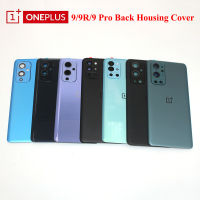 Original Oneplus 9 pro Back Glass Rear Housing Cover Replacement Back Door For One plus 9R 9 1+ 9r With Camera