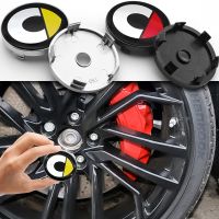 Auto parts Smart 4pcs 60mm wheel center cover car tire center 3D logo decorative decal for Smart Fortwo Forfour 450 451 454 453 Sharpread Roadster Pearlgrey Forspeed Forstars